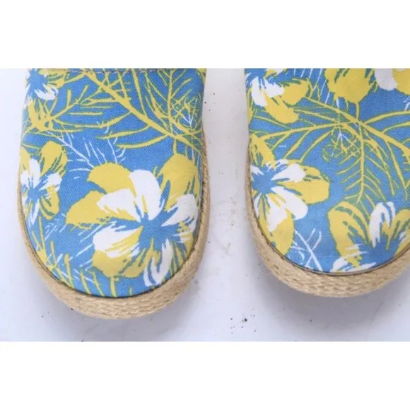 Dansko Women's Victoria Clog Tahiti Canvas clogs shoes slip on eur 39 us 8.5-9
