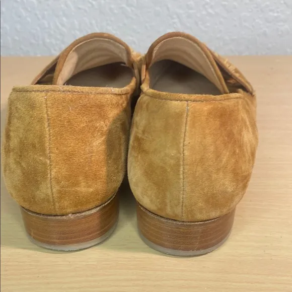 Diane b Milano Tan Suede Loafers