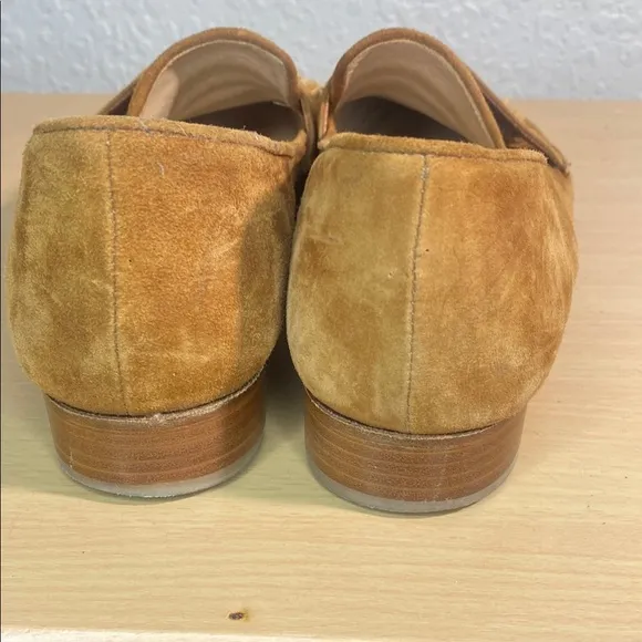 Diane b Milano Tan Suede Loafers