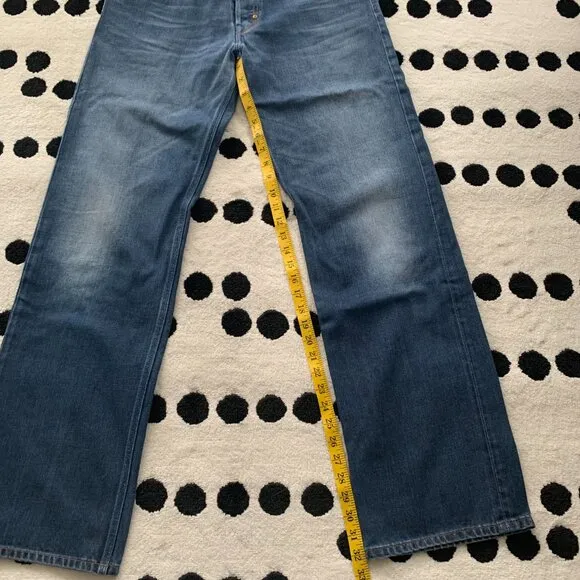 Diesel Kuratt Relaxed Fit Button Fly Denim Y2K Jeans