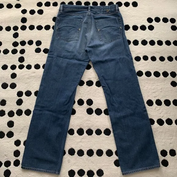 Diesel Kuratt Relaxed Fit Button Fly Denim Y2K Jeans