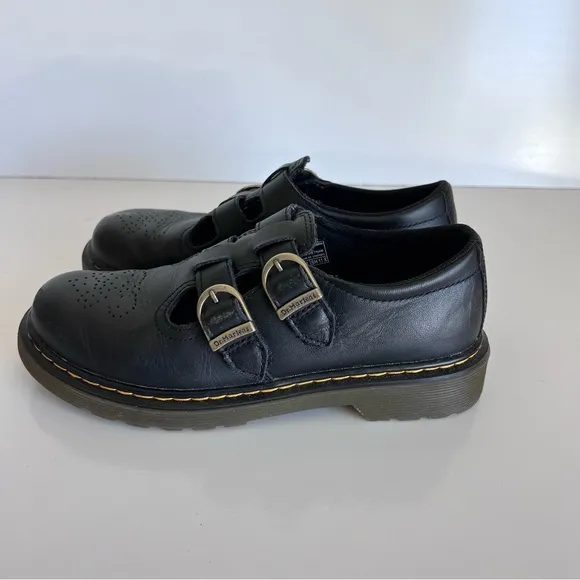 Doc Martens 8065 Softy T Leather Mary Jane Shoes