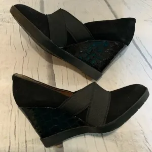 Donald J. Pliner Carla Wedge - Black