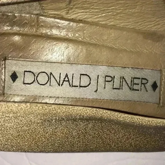 Donald J. Pliner Elastic Loafers Size 10