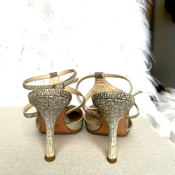 Donna Karan lizard shoes - rare