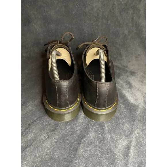 Dr Martens 21143 Dark Brown Oxford Shoes Carpathian Leather US M7, US W8