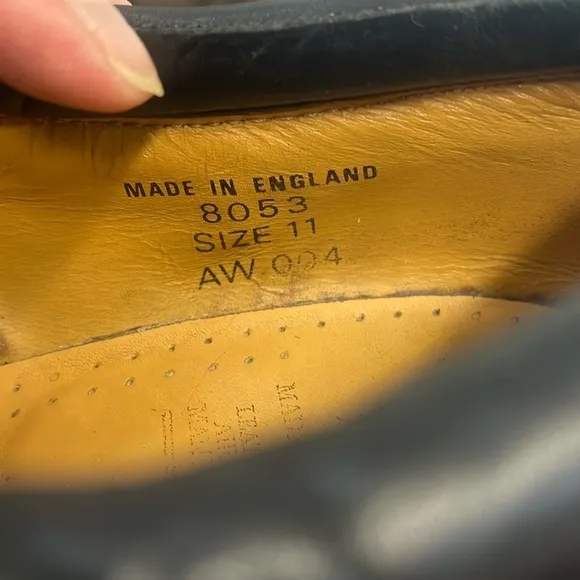Dr. Martens AW004 Made in England Oxford Shoes Men's 11 Brown Leather