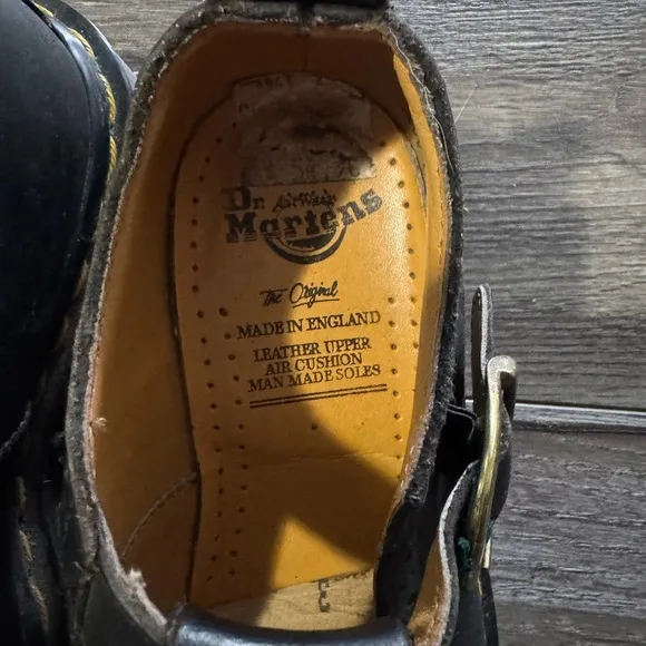 Dr. Martens Black Leather Mary Jane 8142 uk3 us5