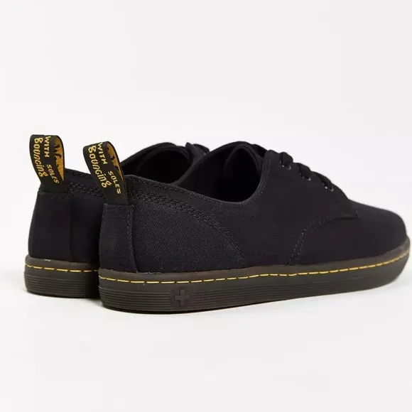 Dr Martens Callum Canvas Oxford Shoes in Black Sz 12