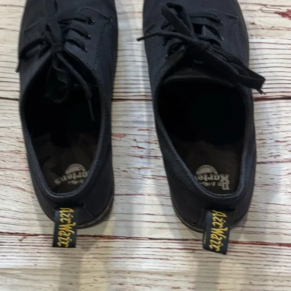 Dr Martens Callum Canvas Oxford Shoes in Black Sz 12
