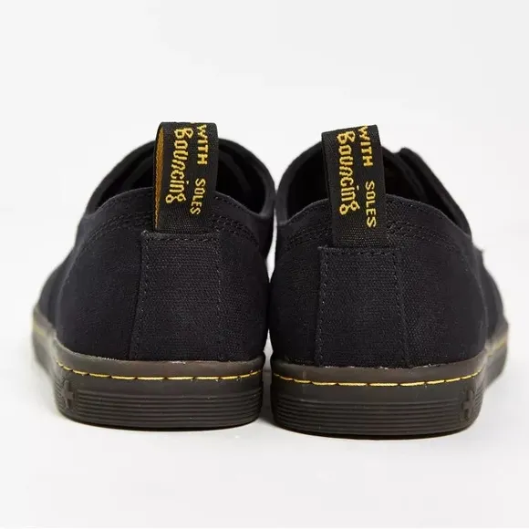 Dr Martens Callum Canvas Oxford Shoes in Black Sz 12