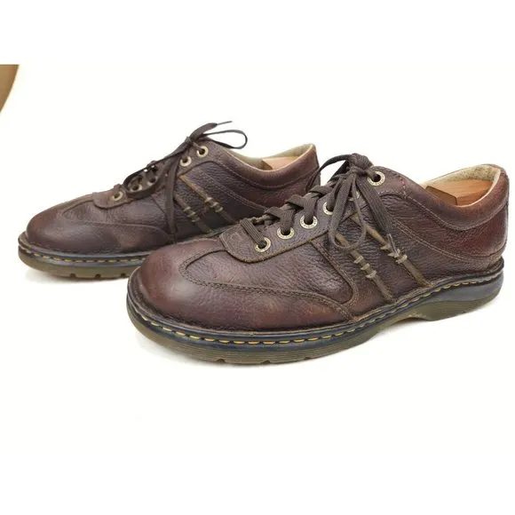 Dr Martens Dawes Brown Leather Air Wair Shoes Size 12