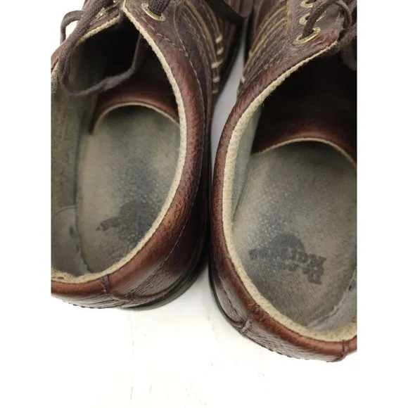 Dr Martens Dawes Brown Leather Air Wair Shoes Size 12