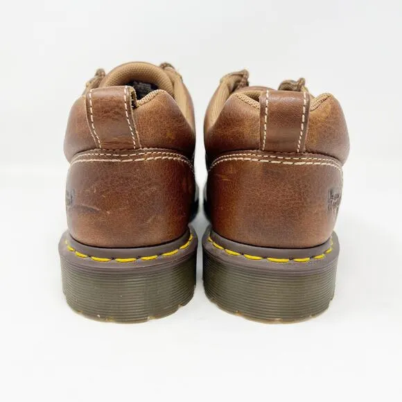 Dr. Martens Finnegan Leather Lace Up Shoe Brown Men's 10 Women's 11