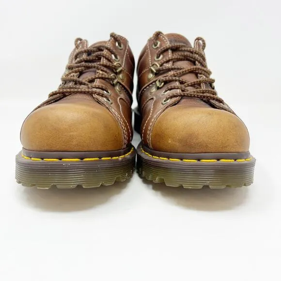 Dr. Martens Finnegan Leather Lace Up Shoe Brown Men's 10 Women's 11