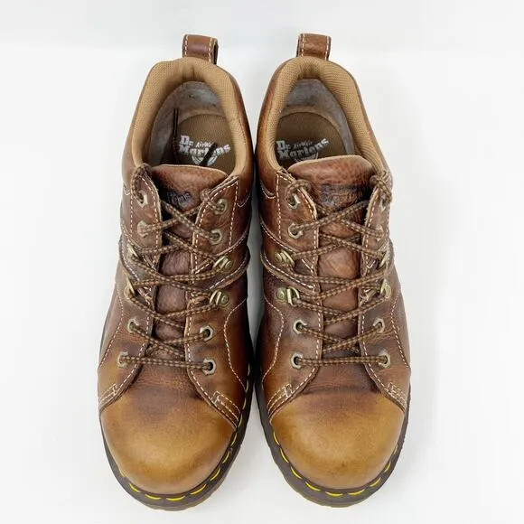 Dr. Martens Finnegan Leather Lace Up Shoe Brown Men's 10 Women's 11