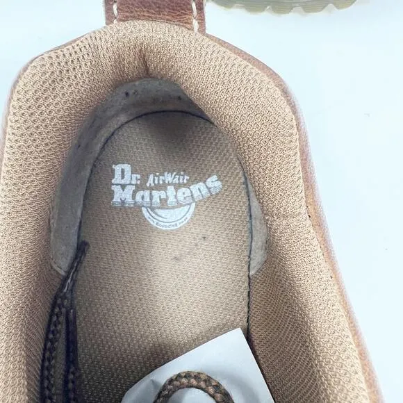 Dr. Martens Finnegan Leather Lace Up Shoe Brown Men's 10 Women's 11