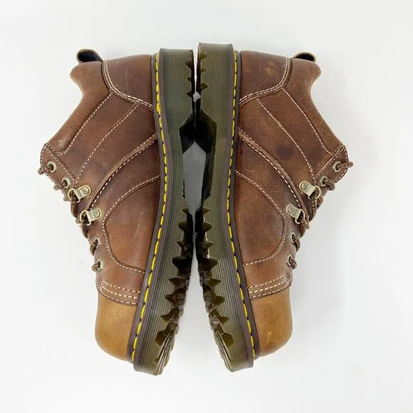 Dr. Martens Finnegan Leather Lace Up Shoe Brown Men's 10 Women's 11