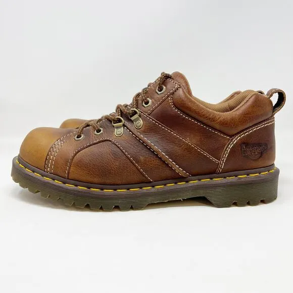 Dr. Martens Finnegan Leather Lace Up Shoe Brown Men's 10 Women's 11