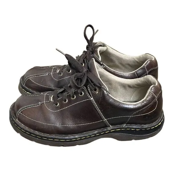 Dr. Martens Men’s 1199 Deep Brown Leather Lace Up Loafers (Size: 11)