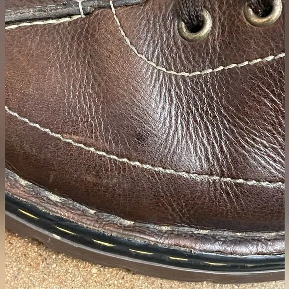Dr. Martens Men’s 1199 Deep Brown Leather Lace Up Loafers (Size: 11)