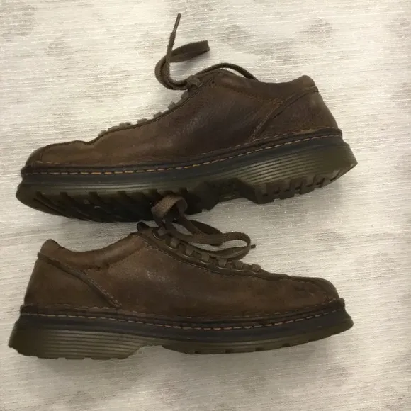 Dr. Martens Perry Oxford Leather Lace Up Shoes Size M8 W9