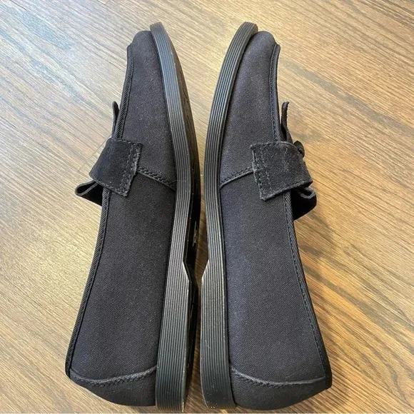 DR. MARTENS Perth Canvas and Suede Leather Tassel Loafer Shoes Mens 11