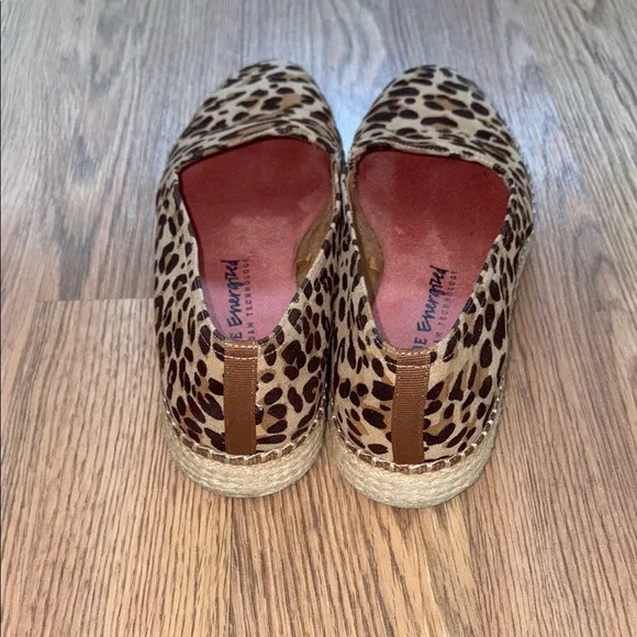 Dr. Scholl's Brown Espadrille Slip-Ons