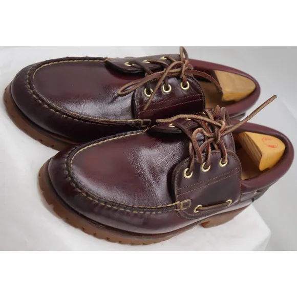 Eastland Seville Boat Shoe Oxblood Leather US Men's 11M