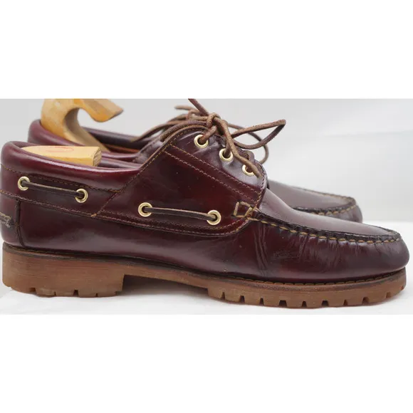 Eastland Seville Boat Shoe Oxblood Leather US Men's 11M