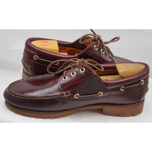 Eastland Seville Boat Shoe Oxblood Leather US Men's 11M