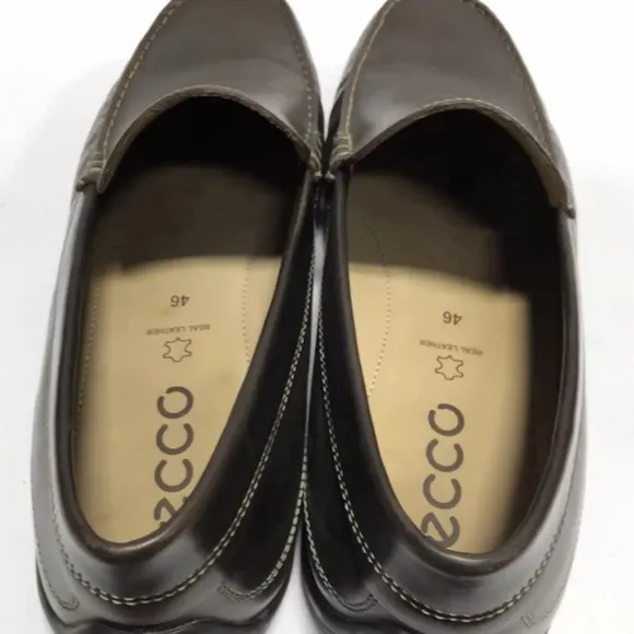 ECCO Men’s Classic Mock 2.0 Loafers Brown, Size US 12 M, EUR 42