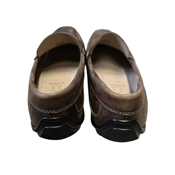 ECCO Moccasin Classic Shoes Driving Loafers Brown Size EU 43 US  - 9.5