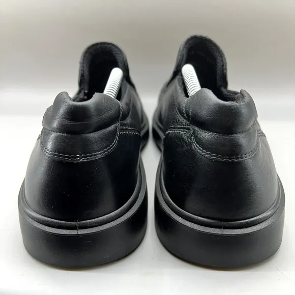 ECCO New Jersey Loafers Men's Size 11.5 US, 45 EU Black Leather Slip On Shoes