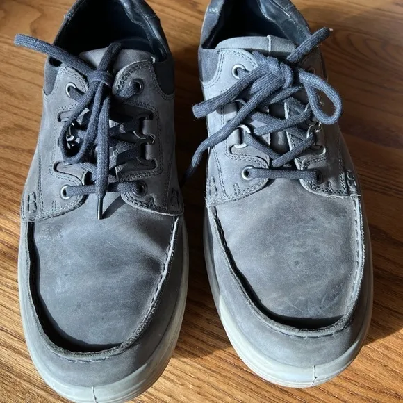 ECCO SOFT 7 TRED MEN'S SHOES Moonless Gray Size 46
