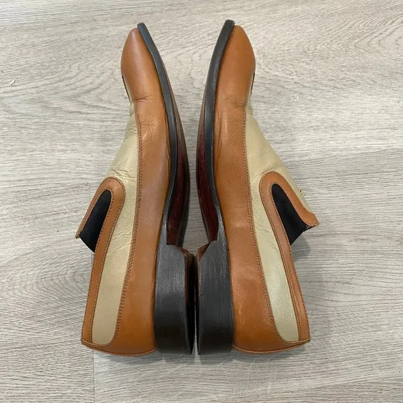 Esquivel Tassled Leather Loafers Dress Shoes Men's 10