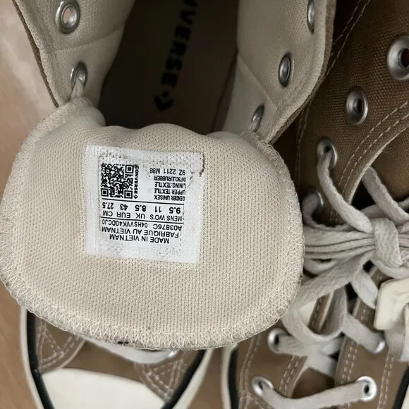 EUC CTAS Construct Hi (9.5M / 11W) Converse ☆