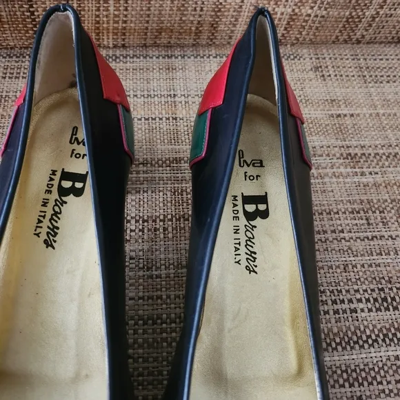 Eva Accatino for Brown's leather shoes size 6 NEW