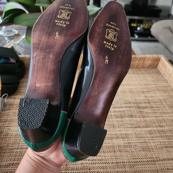 Eva Accatino for Brown's leather shoes size 6 NEW