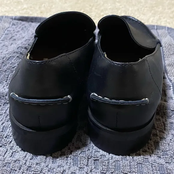 Everlane Modern Loafer Genuine Leather Round Toe Size 8.5 Spring Office Neutral