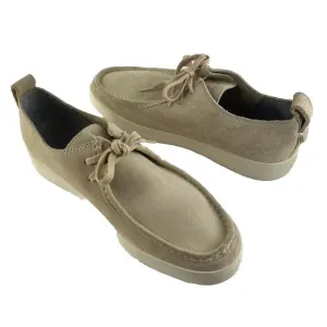 Everlane Shoes Men Size 9 Beige The Desert Pebble Suede Lace Up‎ Loafer  Comfy