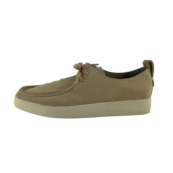 Everlane Shoes Men Size 9 Beige The Desert Pebble Suede Lace Up‎ Loafer  Comfy