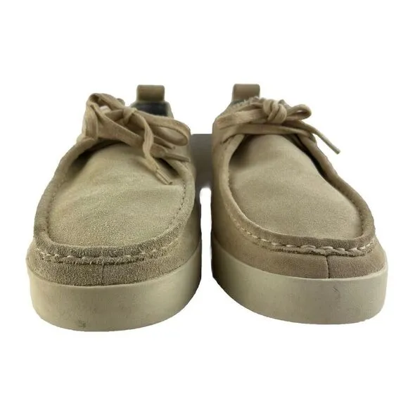 Everlane Shoes Men Size 9 Beige The Desert Pebble Suede Lace Up‎ Loafer  Comfy