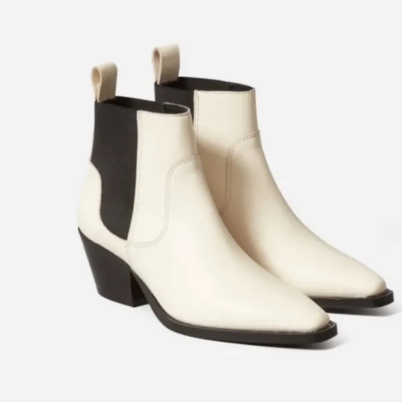 Everlane The Western Boot, Bone (8)