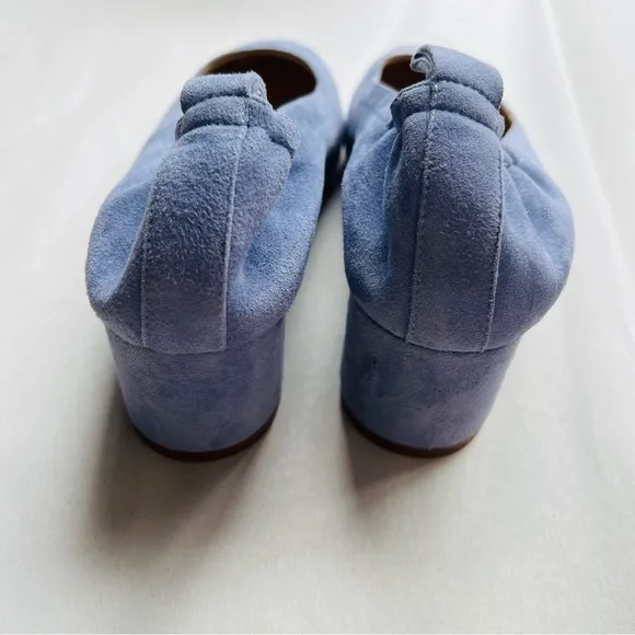 Everlane Women's The Italian Leather Light Blue Heel Size 6.5​