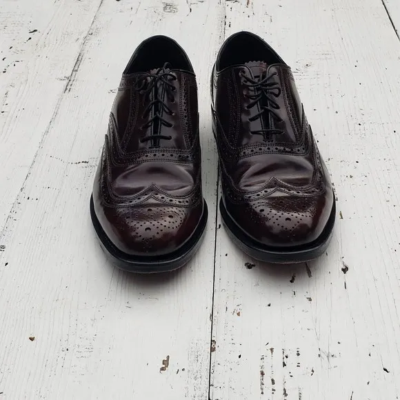 Florsheim Men's Gladiator Full-grain Leather Dress Shoes SZ 42 US 8.5 WORN ONCE