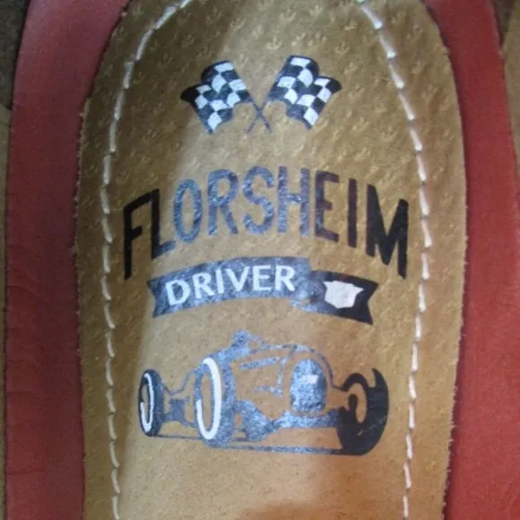 Florsheim Men's Leather Shoes Black 7.5M