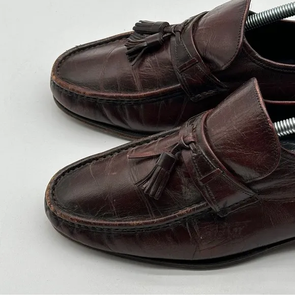 Florsheim Men’s Size 8.5 EEE Moc Toe Tassel Loafer Dress Shoes Classic Office