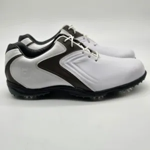 FootJoy Hydrolite Lace Up Oxford Golf Shoes Leather White 50024 Mens Size 8.5