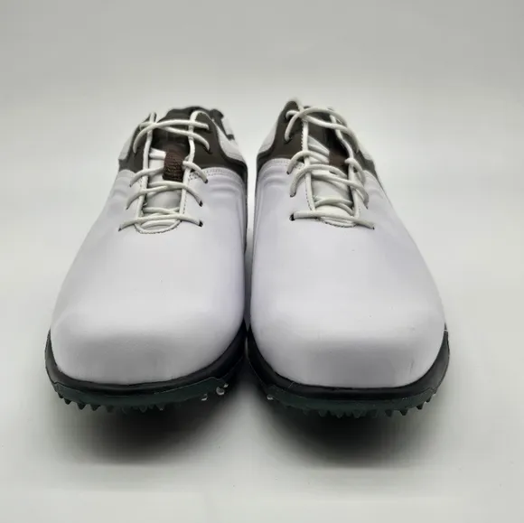 FootJoy Hydrolite Lace Up Oxford Golf Shoes Leather White 50024 Mens Size 8.5